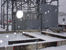 Heavy Equipment Operating for removal of Transformer